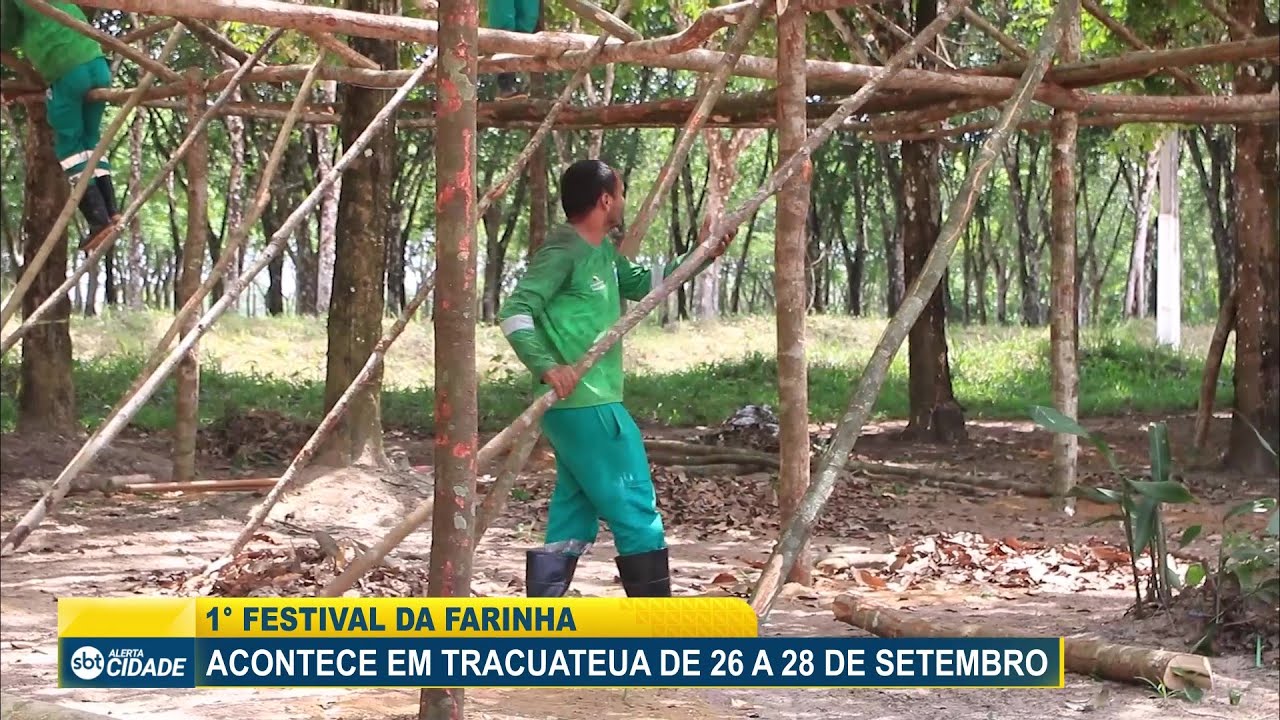 TRACUATEUA REALIZARÁ 1° FESTIVAL DA FARINHA DE 26 A 28 DE SETEMBRO