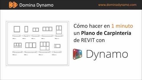 plano de carpinterias de revit con dynamo