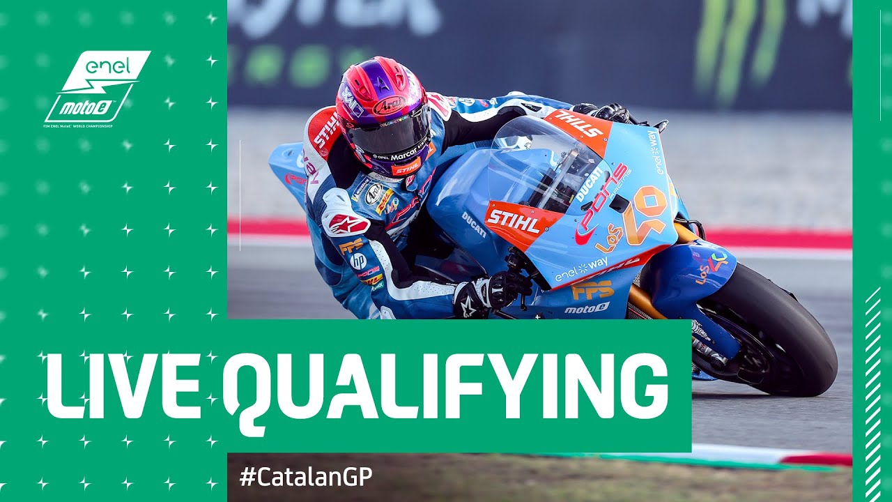 🔴 LIVE MotoE™ Qualifying #CatalanGP 🏁