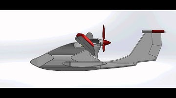 Spherical four-bar linkage for the wing-fold mechanism