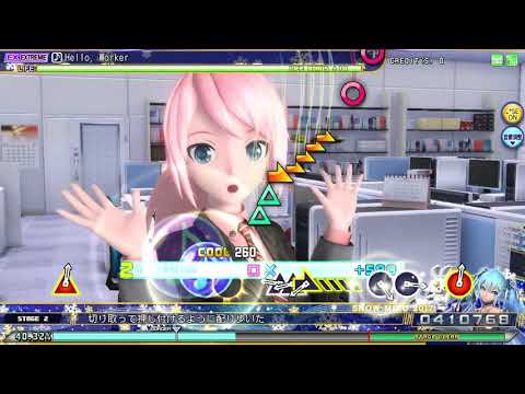 Project DIVA AC FT - Hello,Worker EXTRA EXTREME Perfect