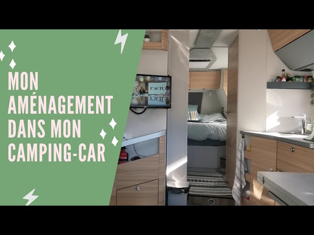 Les aménagements à l'intérieur du camping-car