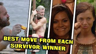 The Best Move From Each Survivor Winner - Part 1