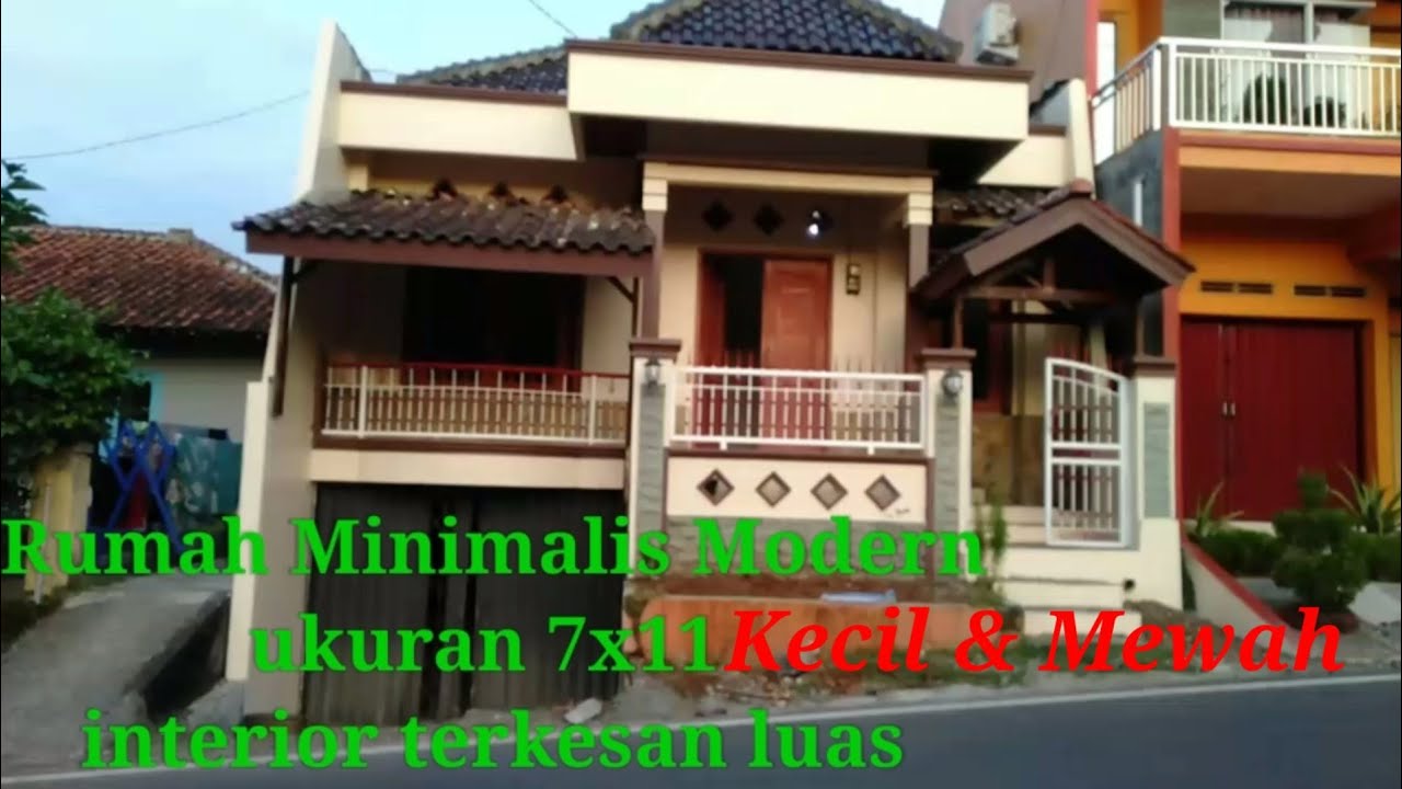  Rumah  Minimalis  Modern ukuran  7x11  kecil tapi terkesan 