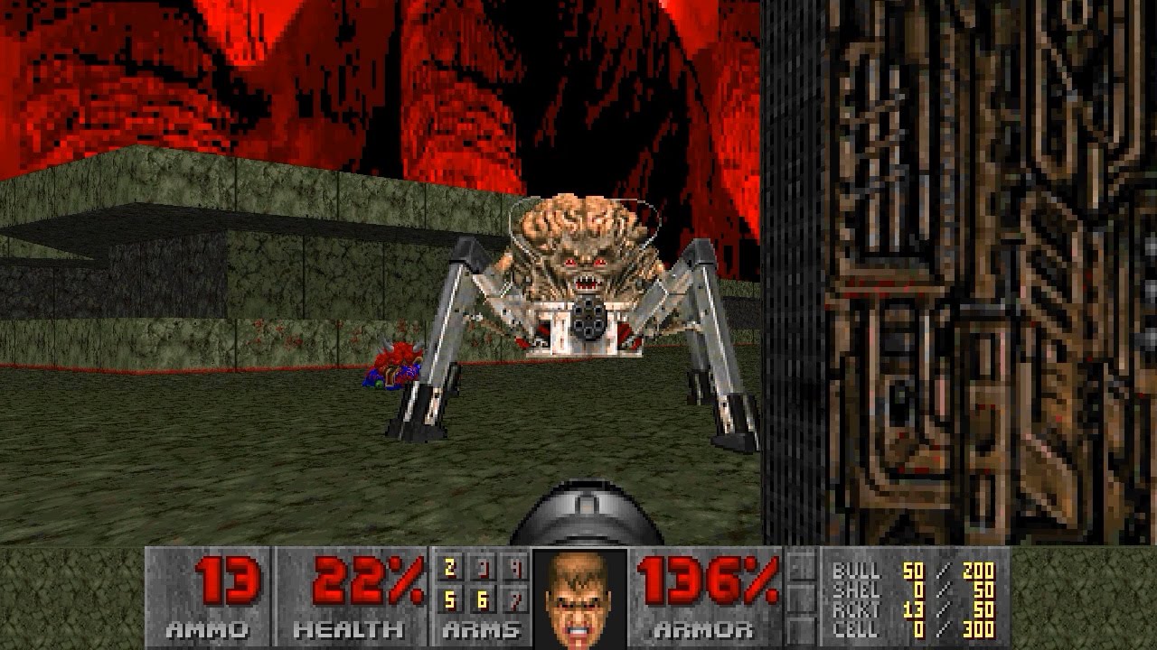 Doom - Boss Spider Mastermind & Ending - YouTube