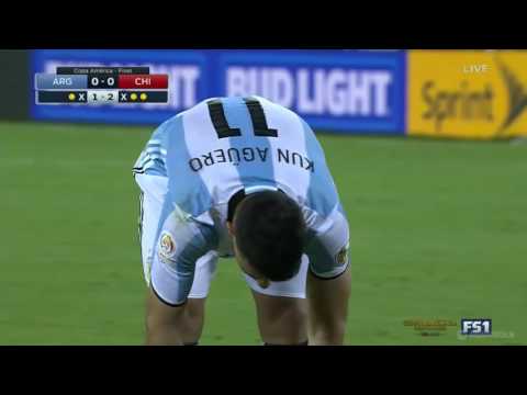 Şili 4-2 Arjantin Copa America 2016 final Penaltı atışları