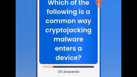 Syntax Verse general quiz answers today |31 May 2025|How Cryptojacking Infects Computers for Mining
