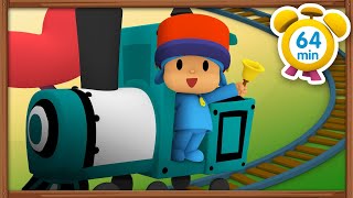   POCOYO DEUTSCH - Zugreisen [ 64 minuten ] | CARTOONS und SERIEN für KINDER