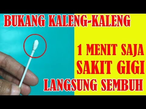 Video: Cara menghilangkan sakit gigi dengan cepat