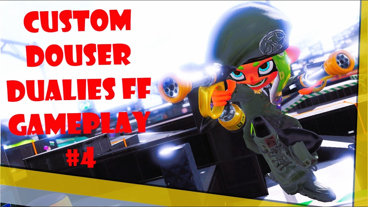 Custom Douser Dualies Gameplay #4 - Splatoon 3 | Anarchy Battle (TC ...