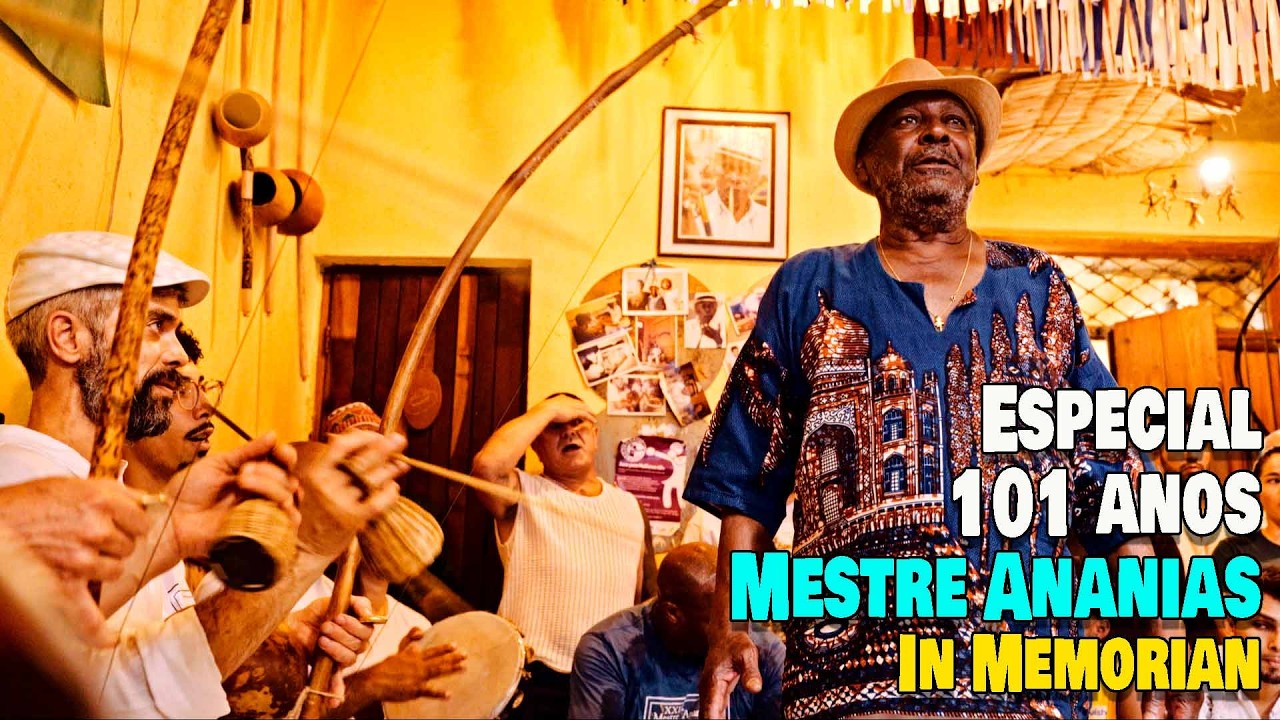 Festa de 101 anos do Mestre Ananias in memorian - Roda de Capoeira e Samba