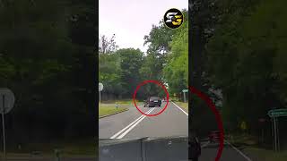 Biker’s Near Death Experience! 😱 Must Watch Dashcam #Shorts
