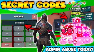 New Love Secret Brainrot Codes Fortnite Steal The Brainrot Admin Abuse Codes New Secret Codes