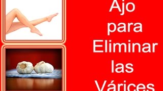 Para varicosas venas ajo de pastillas