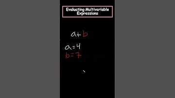 EVALUATING MULTIVARIABLE EXPRESSIONS #maths #math #mathematics #education #learning #school#lecture