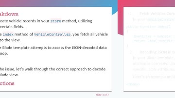 How to Effectively Use JSON Decoded Data in Blade Templates in Laravel