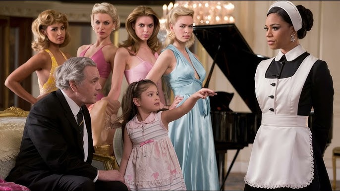 Billionaire Asked His Daughter to Choose a Mother among the Models, but She Chose the Black Maid - YouTube