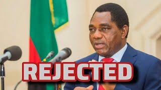 Zambia President Hichilema Rejected, Stoned And Chased By Supporters In Stronghold Copperbelt