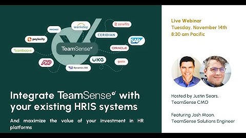 Integrate TeamSense with Your Existing HRIS System