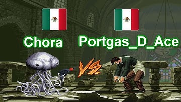 SNK vs. Capcom - SVC Chaos Plus - Chora vs Portgas_D_Ace