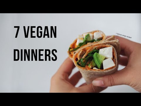 What I Had for Dinner this Week vegan