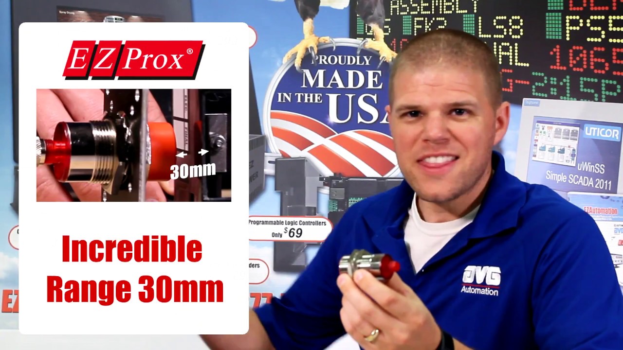 Incredible 30mm sensing range prox for $35 - YouTube