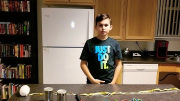 String/Can DIY telephone sound waves