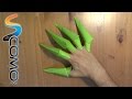 Cómo hacer garras con hojas de papel
