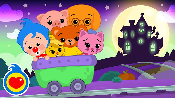 Halloween House Ride 🎃 HALLOWEEN Kids Songs ♫ Plim Plim - The Kindness Hero