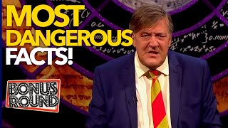 THE MOST DANGEROUS FACTS IN THE WORLD - That You Probably Didn't Know! QI With Stephen Fry