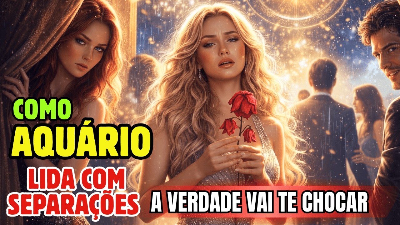 Como Aquário ♒ Lida Realmente com Términos de Relacionamento 💔 A Verdade é Revelada