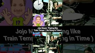 Jojo Mayer Play Drums With Perfect Time And Tempo Like a Train
