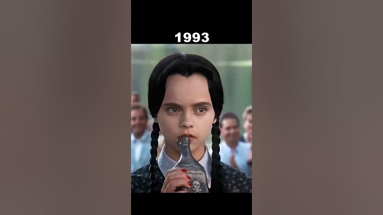 Evolution of Wednesday (The Addams Family Movies)
