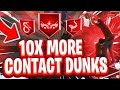 How To Get 10x MORE CONTACT DUNKS NBA 2k21 | Contact Dunks NBA 2k21 REQUIREMENTS! BEST Dunk Packages