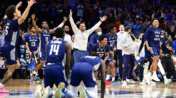 Full final 3:42 of Saint Peter's incredible upset ...