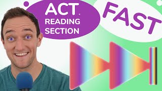 Act Reading Strategies for Slow readers | How to Skim | ACT Reading 2021