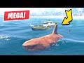 GTA 5 - Hunting a Megalodon Shark!!