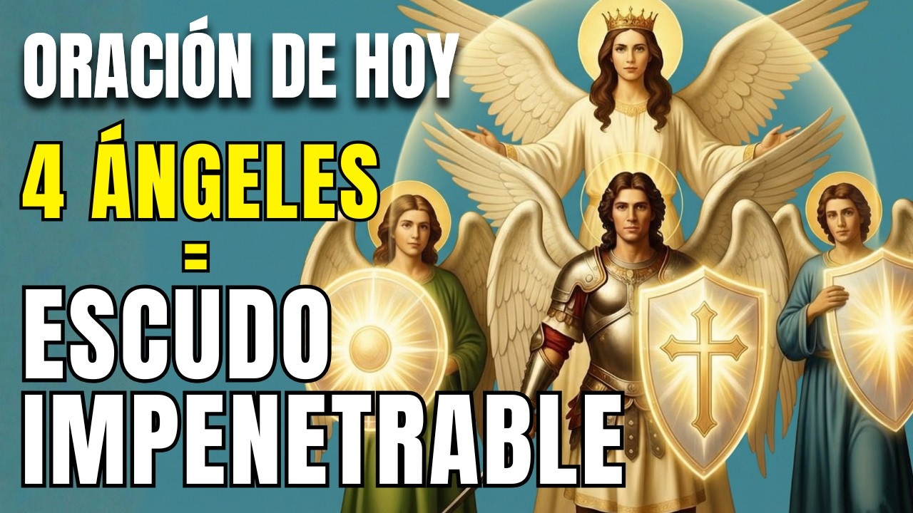 Fuerte Oración URGENTE: Tu Ángel, Miguel, Rafael y Gabriel UNIDOS EN ACCIÓN Contra Todo Mal HOY