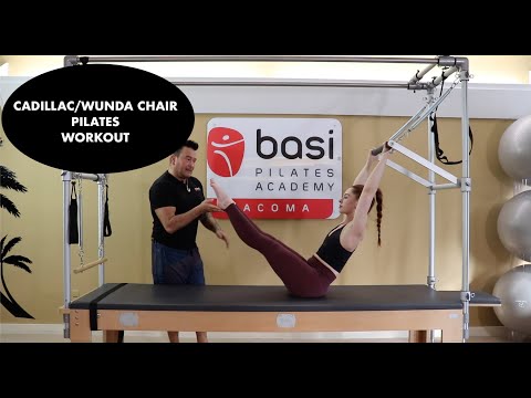 BASI Pilates Cadillac/Wunda Chair workout with Brandon Gamble