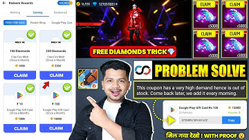 Rooter App Free Fire Diamond Redeem Problem Solve Trick | Rooter App Se Diamond Kaise Le