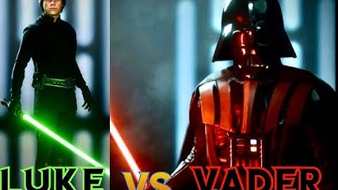 Battlefront2 hero showdown Luke skywalker vs darth vader