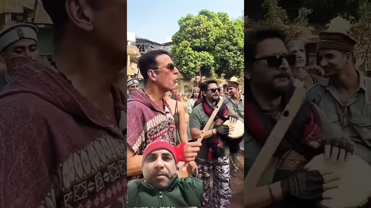 Behind the senses song shoot 