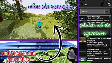 Cách fix lỗi răng cưa và cài shader, thử trải nghiệm pojavlauncher mới!
