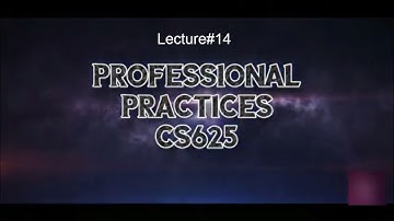 Lecture#14 "Introduction to Social Networking and Ethics" CS625 Professional Practices in Urdu/Hindi
