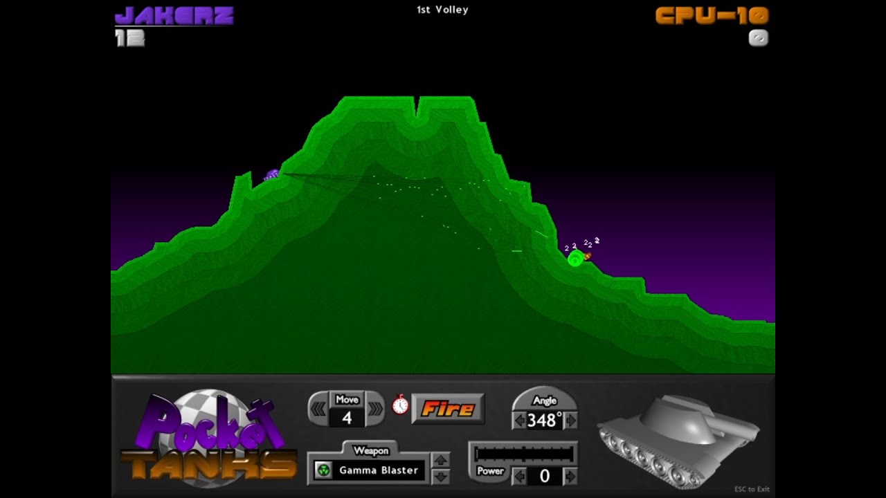 Pocket Tanks Deluxe: PC Gameplay (No Commentary)