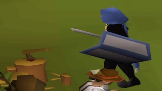 Chopping Willow Trees in Draynor Village