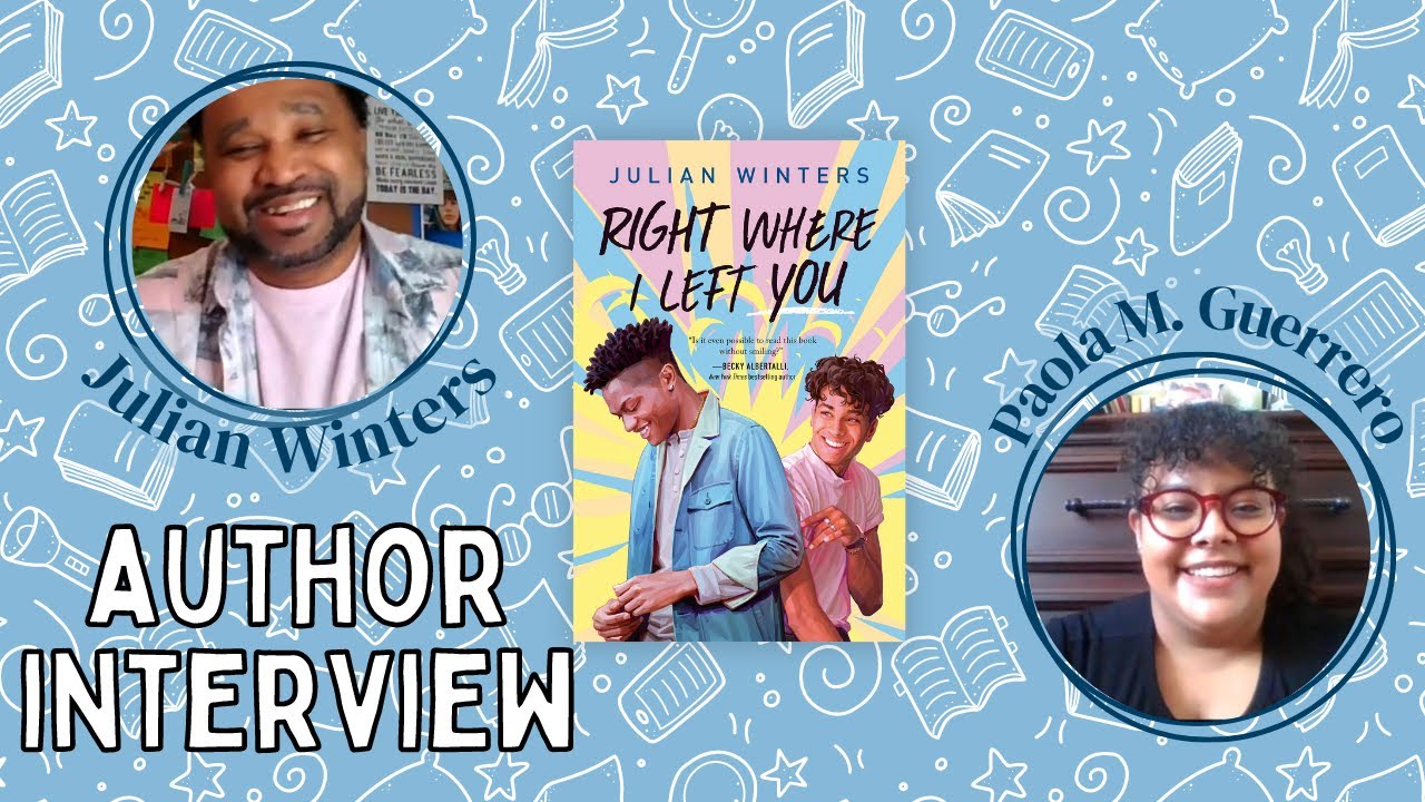 Julian Winters on gays, geeks and cons || RIGHT WHERE I LEFT YOU author interview