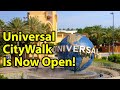 Universal Orlando Partial Reopens Citywalk | See The New Normal