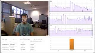 Real-time head nod and shake detection for continuous human affect recognition