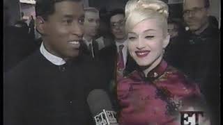 Madonna - Interview at American Music Awards for Entertainment Tonight, 1995